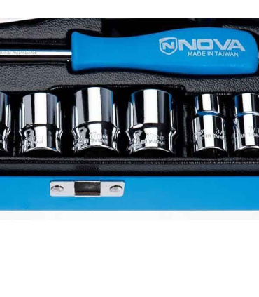 مجموعه 40 عددی آچار بکس نووا NOVA مدل NTS-7002 شش گوش