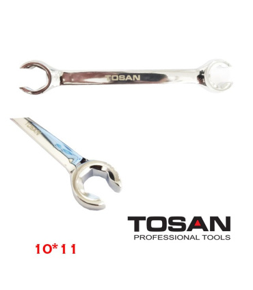 آچار دو سر رینگی چاک دار سایز 11*10 توسن  TOSAN مدل T104-1011