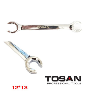 آچار دو سر رینگی چاک دار سایز 13*12 توسن  TOSAN مدل T104-1213