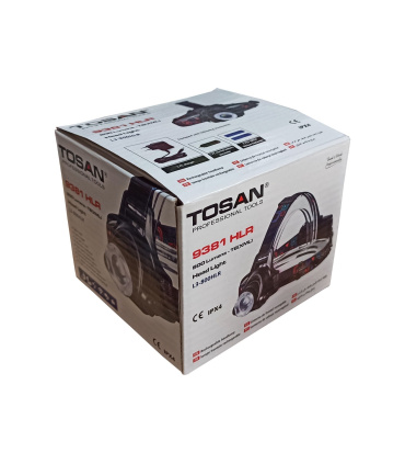 چراغ قوه شارژی پیشانی توسن TOSAN مدل 9381 HLR