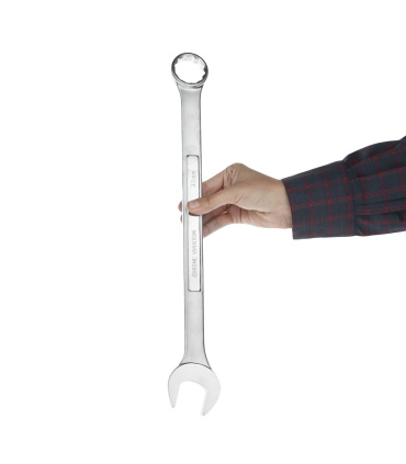 ست آچار 24 عددی یکسر تخت یکسر رینگی جنیوس GENIUS مدل HS-024M