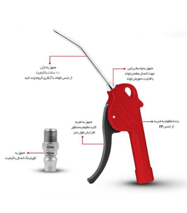 بادپاش توسن TOSAN مدل TBG-4 سر کوتاه