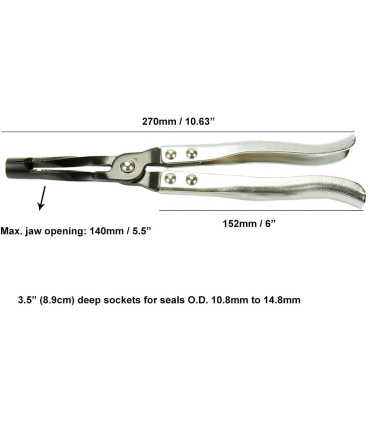 ست انبر ساق سوپاپ (سیل کش) و جا انداز سوپاپ