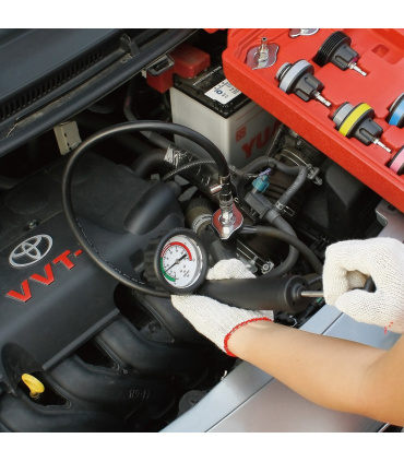 کیت ابزار تست نشتی و فشار  رادیاتور الکاتولز L.K TOOLS