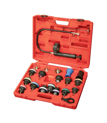 کیت ابزار تست نشتی و فشار  رادیاتور الکاتولز L.K TOOLS