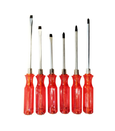 ست پیچ گوشتی6 عددی ضربه خور تیتان TITAN