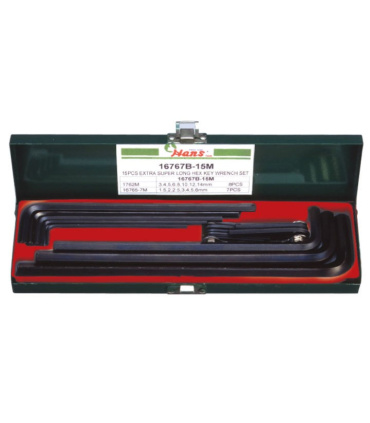 ست آلن 15 عددی هنس HANS مدل 16767B-15M