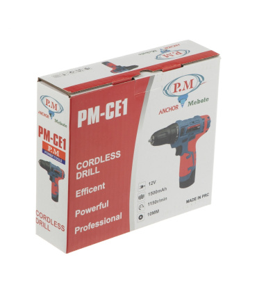 دریل پیچ گوشتی شارژی پی ام PM مدل PM-CE1