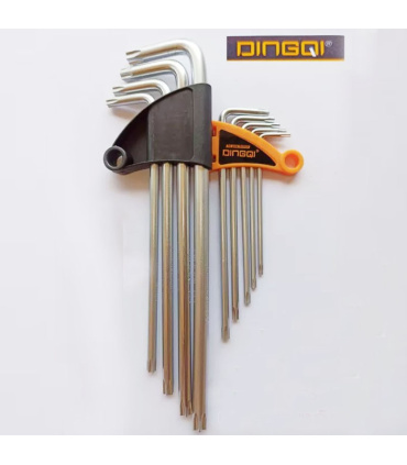 ست آلن ستاره ای 9 عددی دینگی GINGQI مدل ART:17125