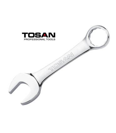 آچار یکسر تخت یکسر رینگی کوتاه توسن TOSAN