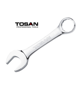 آچار یکسر تخت یکسر رینگی کوتاه توسن TOSAN