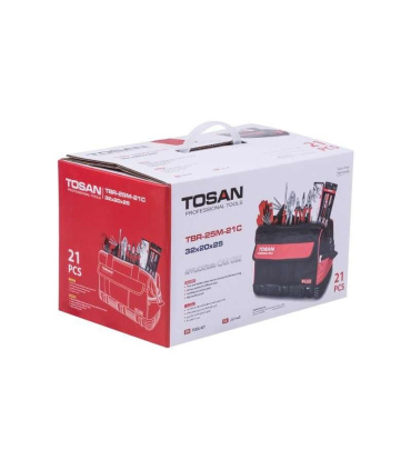ست 21 عددی کیف ابزار خودرو توسن TOSANمدل 25M-21C