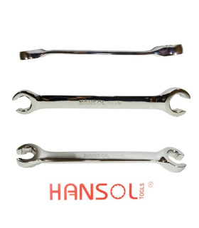 آچار دو سر رینگی چاک دار سایز 17*14 هانسول HANSOL