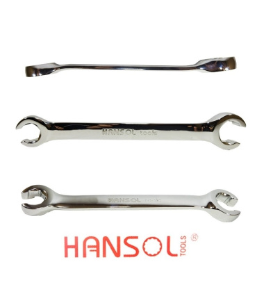 آچار دو سر رینگی چاک دار سایز 13*12  هانسول HANSOL