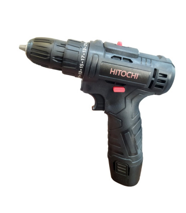 دریل شارژی دوباتری لوازمی HITOCH