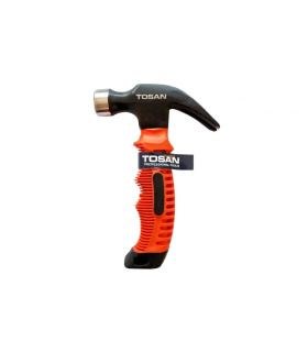چکش میخ کش دوشاخ دسته پلاستیکی کوتاه 250g توسن TOSAN