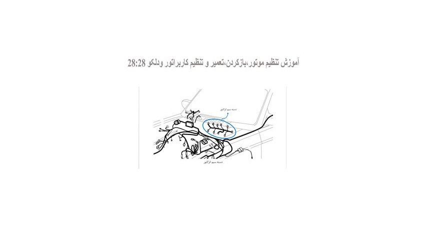  آموزش تنظیم موتور،بازکردن،تعمیر و تنظیم کاربراتور ودلکو 28:28